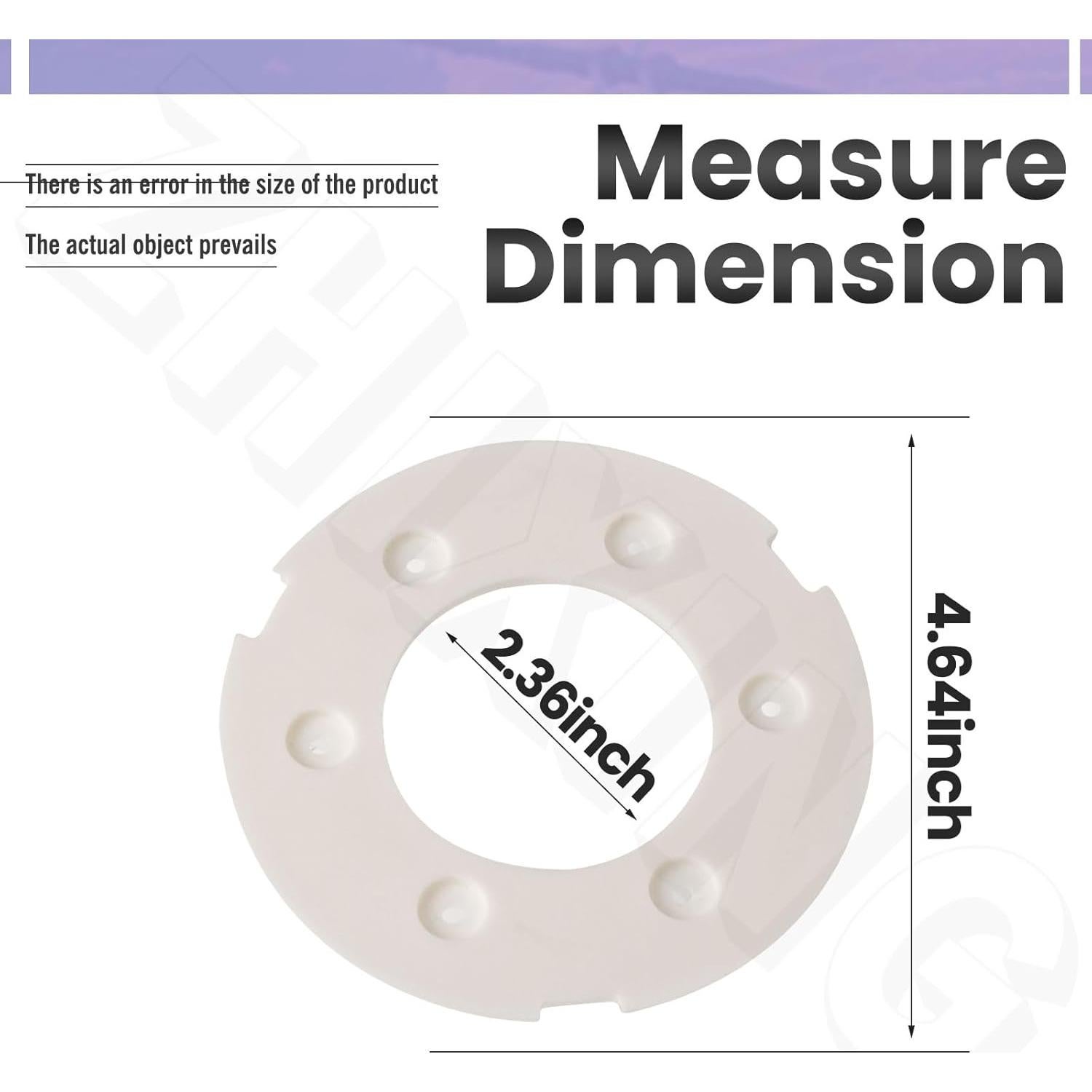 Placa de Montaje Reemplazo ZHIXING para Google Nest Protect 2da Gen