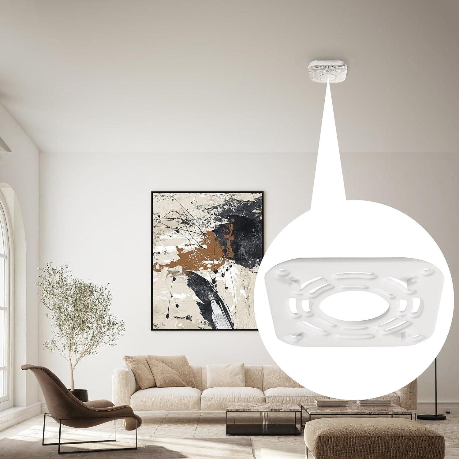 Placa de Montaje Reemplazo Google Nest Protect 1ra Gen 05A/05C