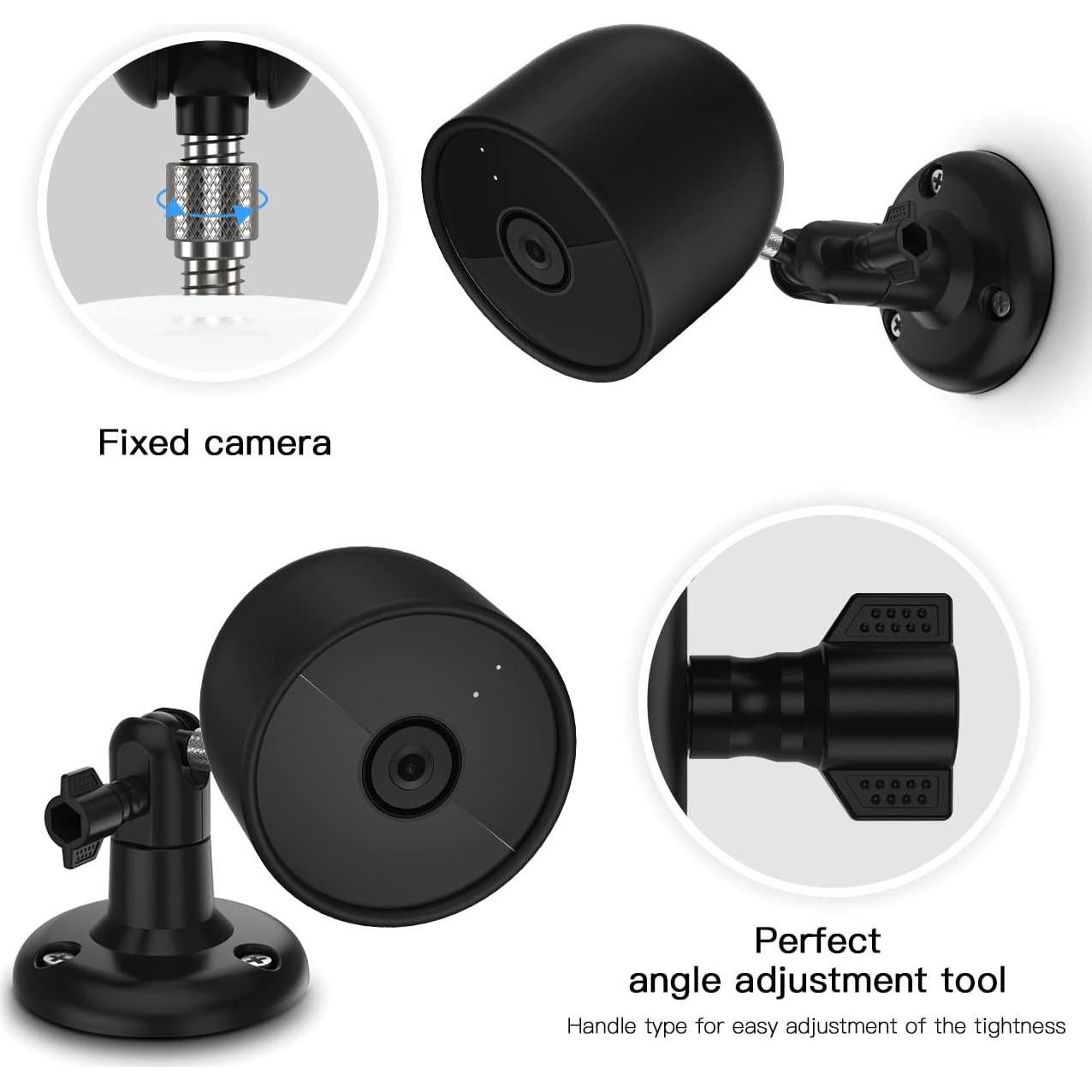 Funda Protectora Resistente al Agua HOLACA + Soporte para Google Nest Cam Batería