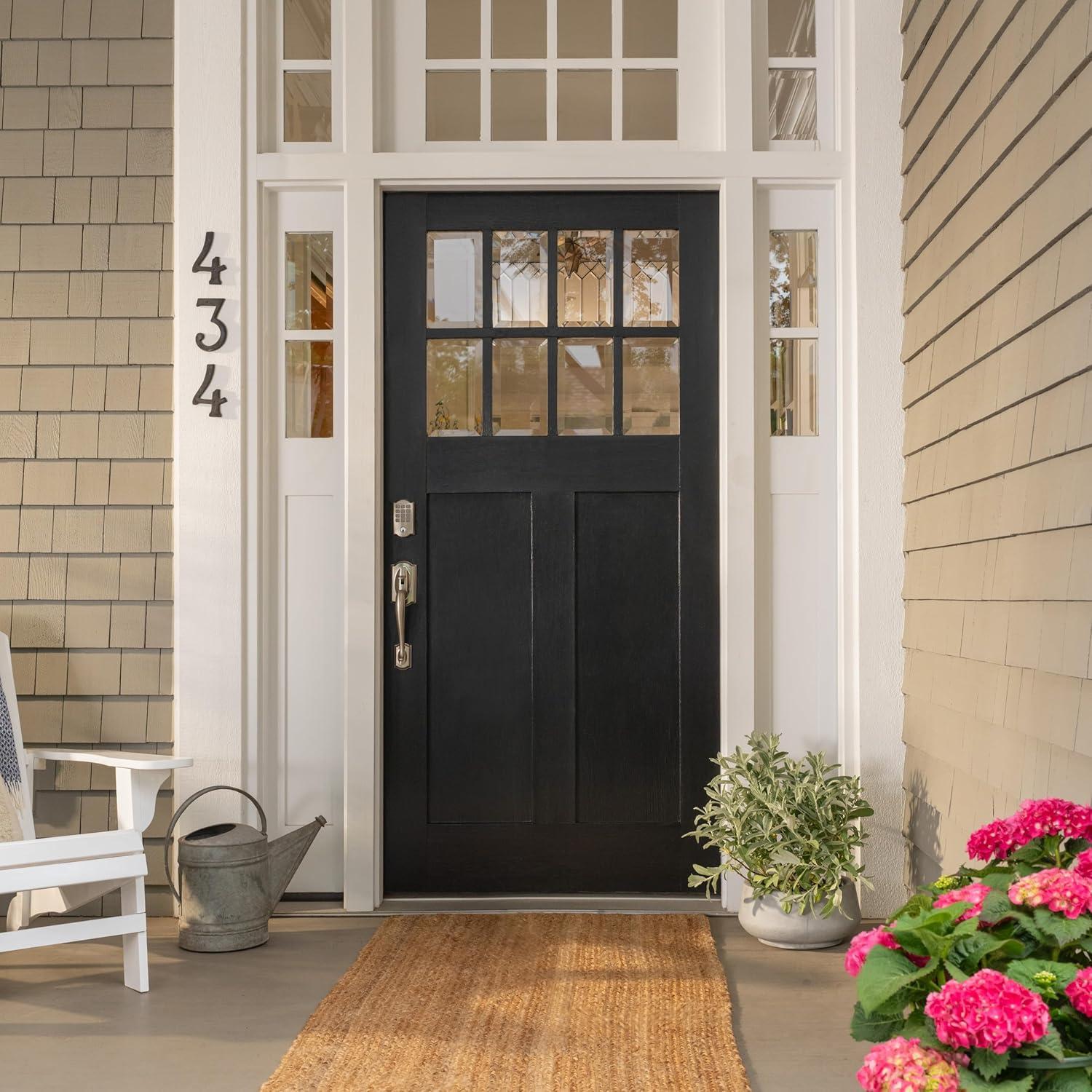 Cerradura Inteligente Schlage Arrive WiFi Camelot Níquel Satinado