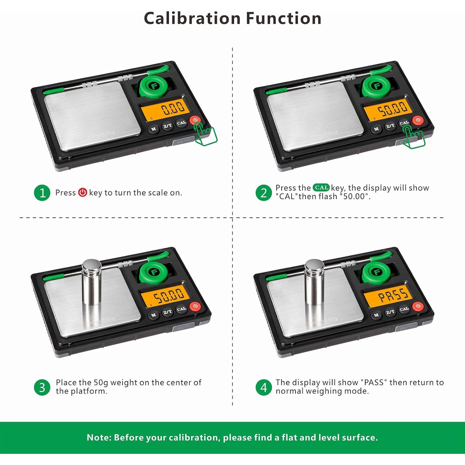 Báscula de bolsillo Fuzion HIVE-200, 200g/0.01g, Recargable