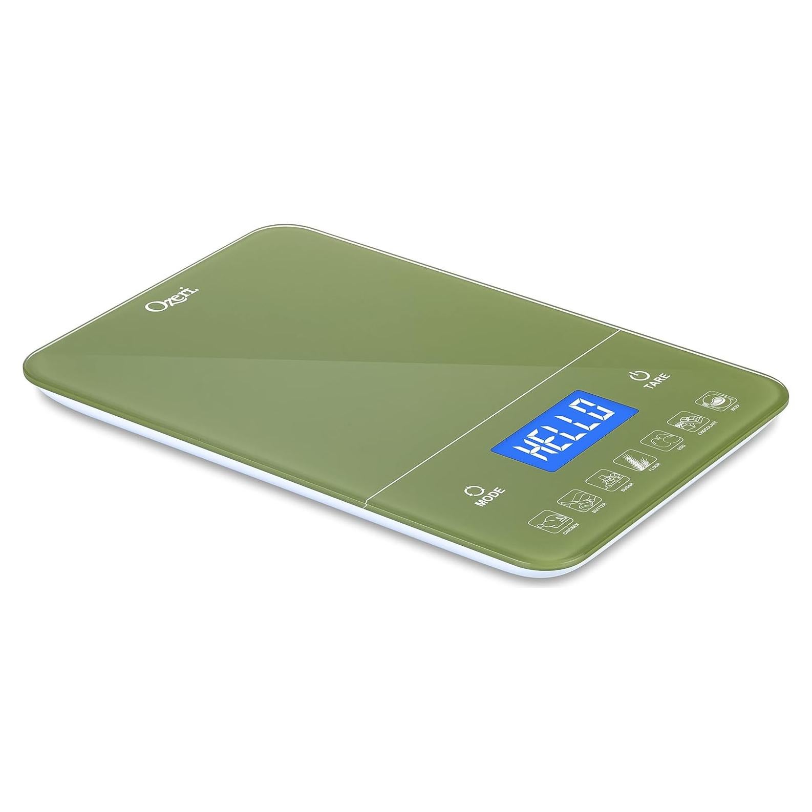 Balanza Digital de Cocina Ozeri Touch III 10 kg Verde Calla