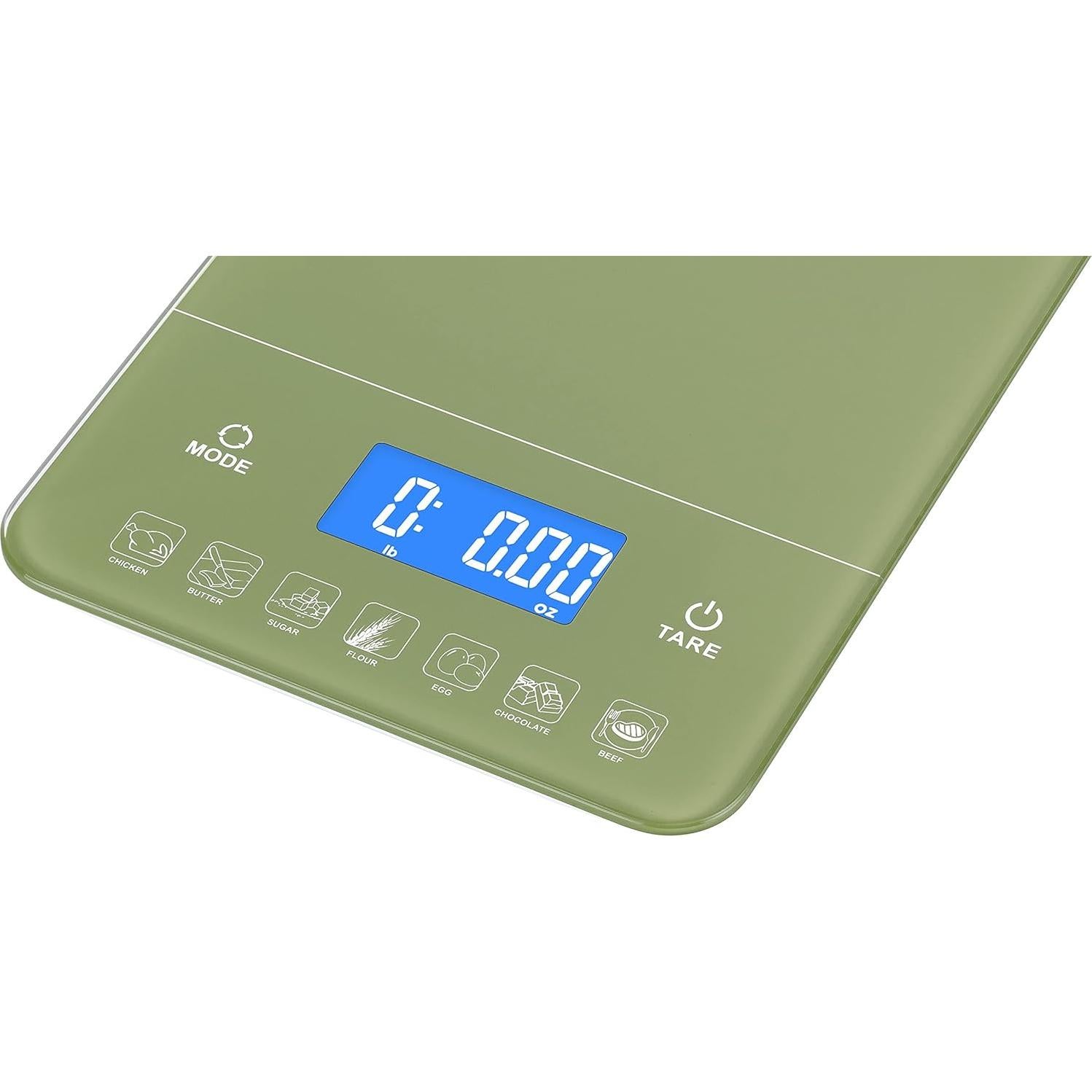 Balanza Digital de Cocina Ozeri Touch III 10 kg Verde Calla