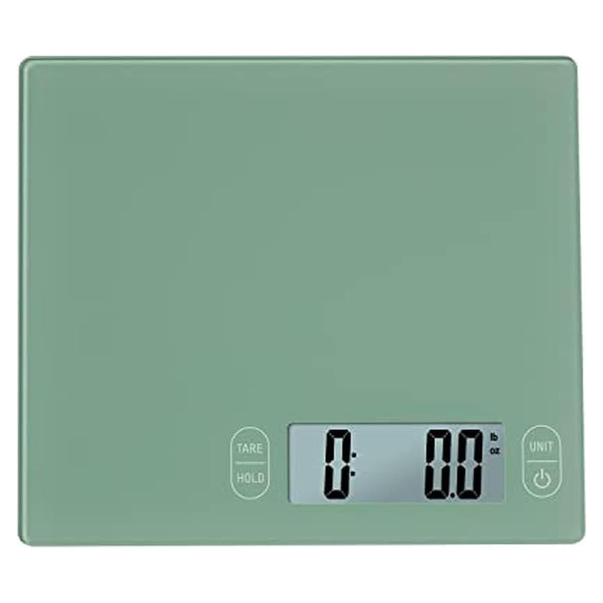 Escala de Cocina de Vidrio Comer Inteligente 4.99kg Verde