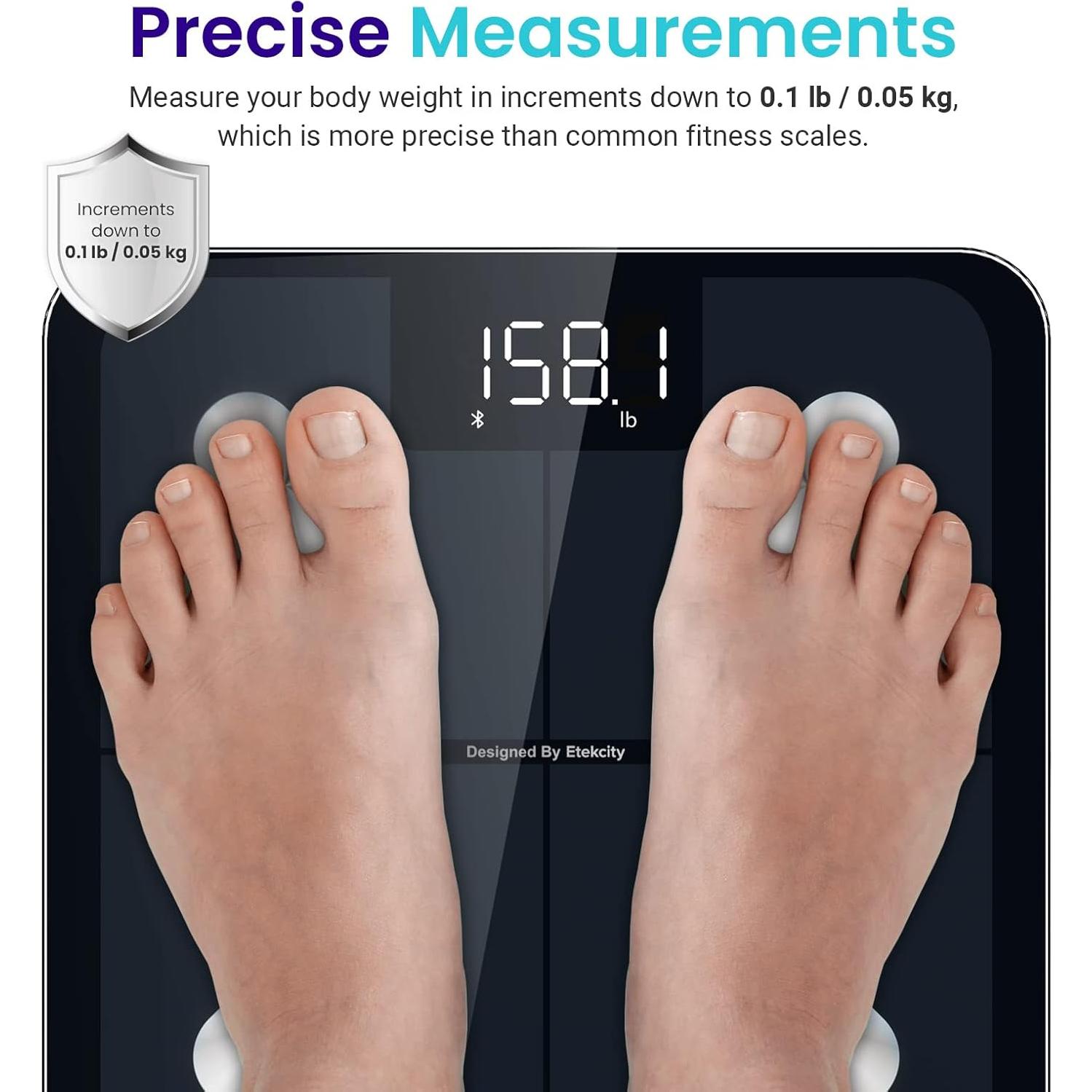 Balanza de Nutrición Inteligente Etekcity 5000g Acero Inoxidable