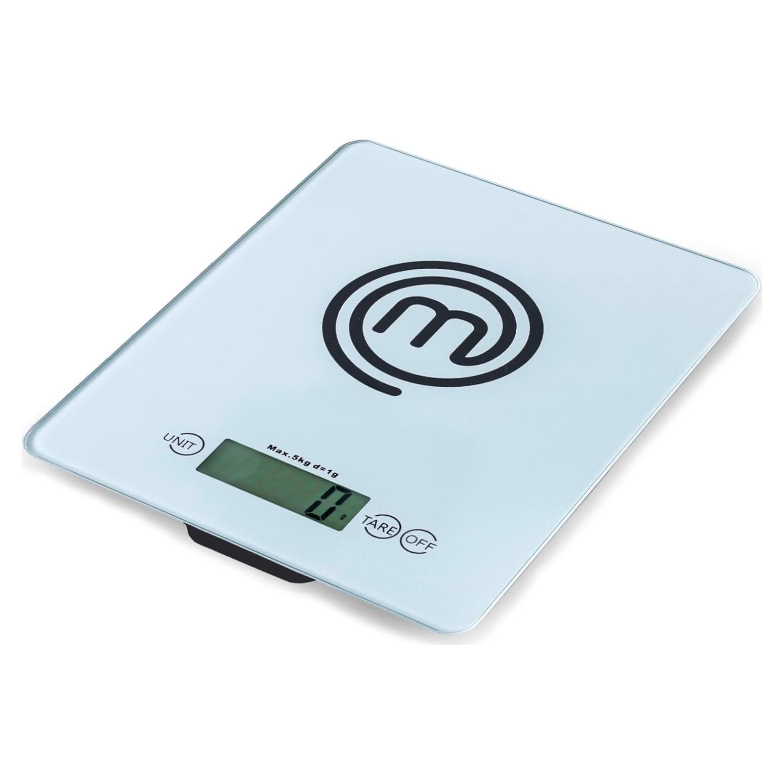 Báscula Digital MasterChef para Alimentos 5kg LCD Vidrio Templado