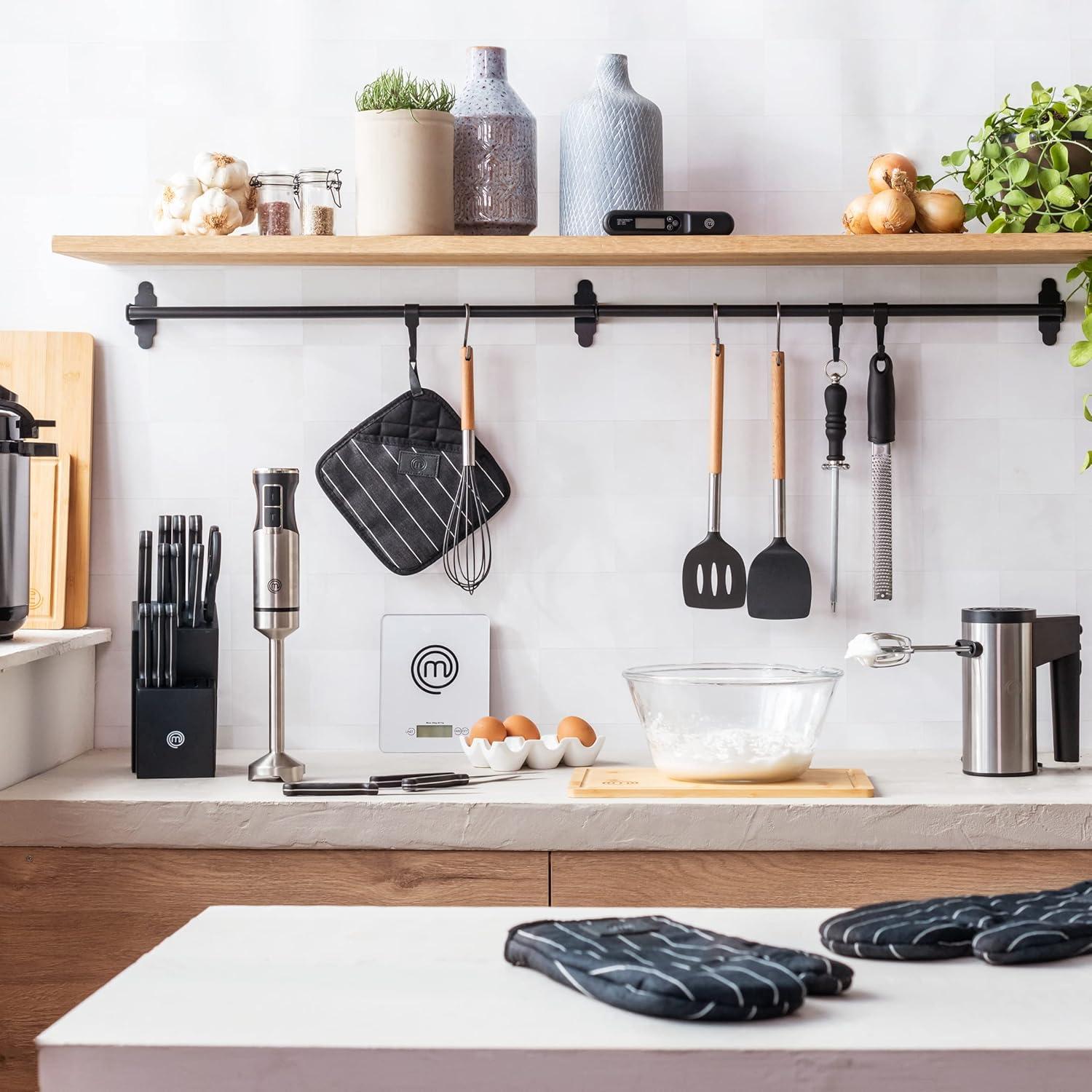 Báscula Digital MasterChef para Alimentos 5kg LCD Vidrio Templado