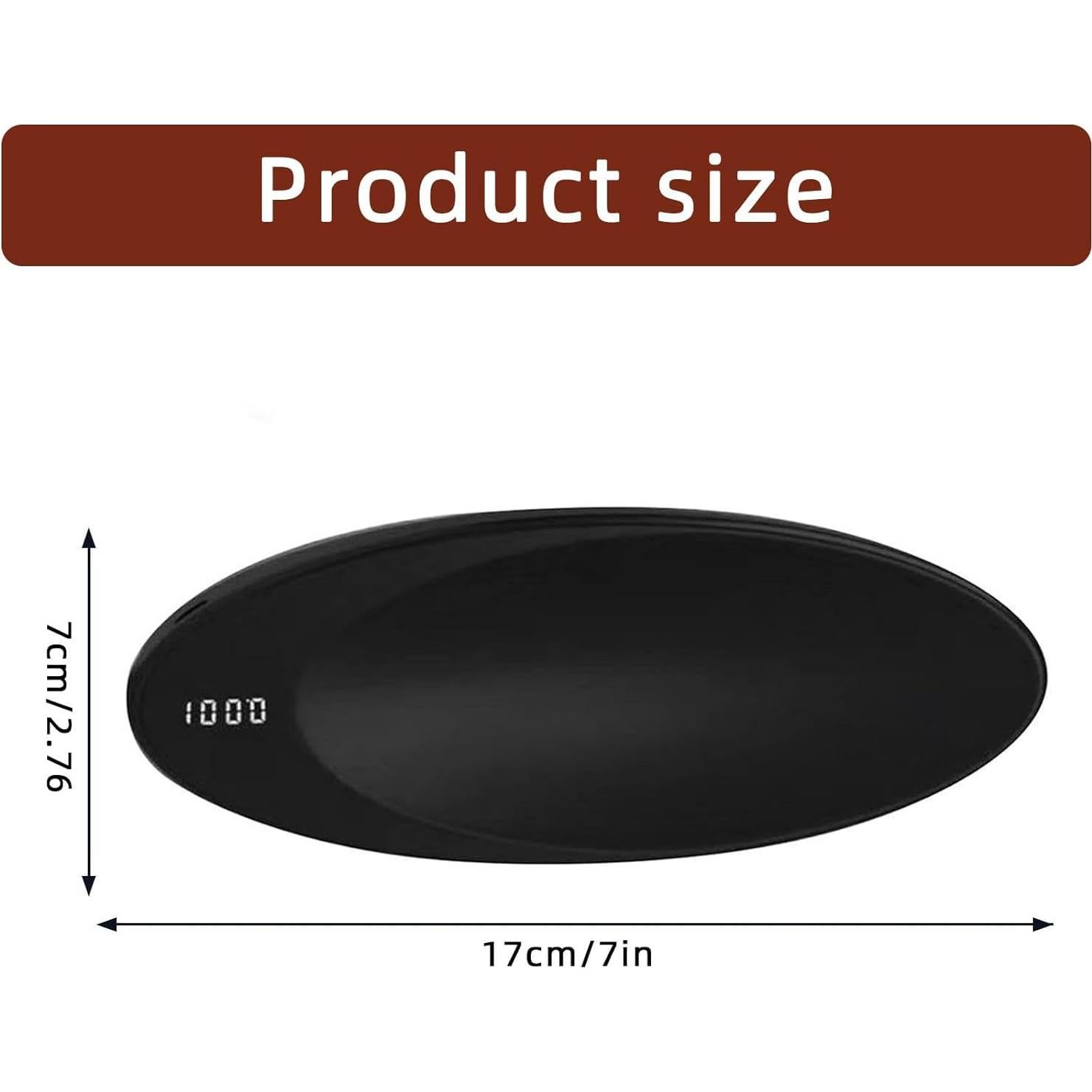 Báscula Digital de Precisión 500g Eysbiy Mini Recargable