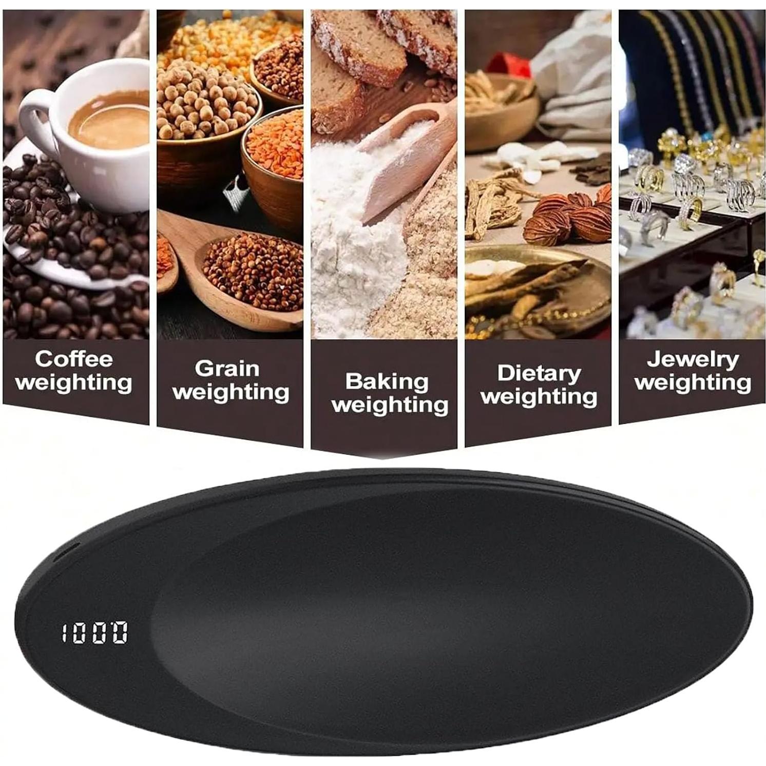 Báscula Digital de Precisión 500g Eysbiy Mini Recargable