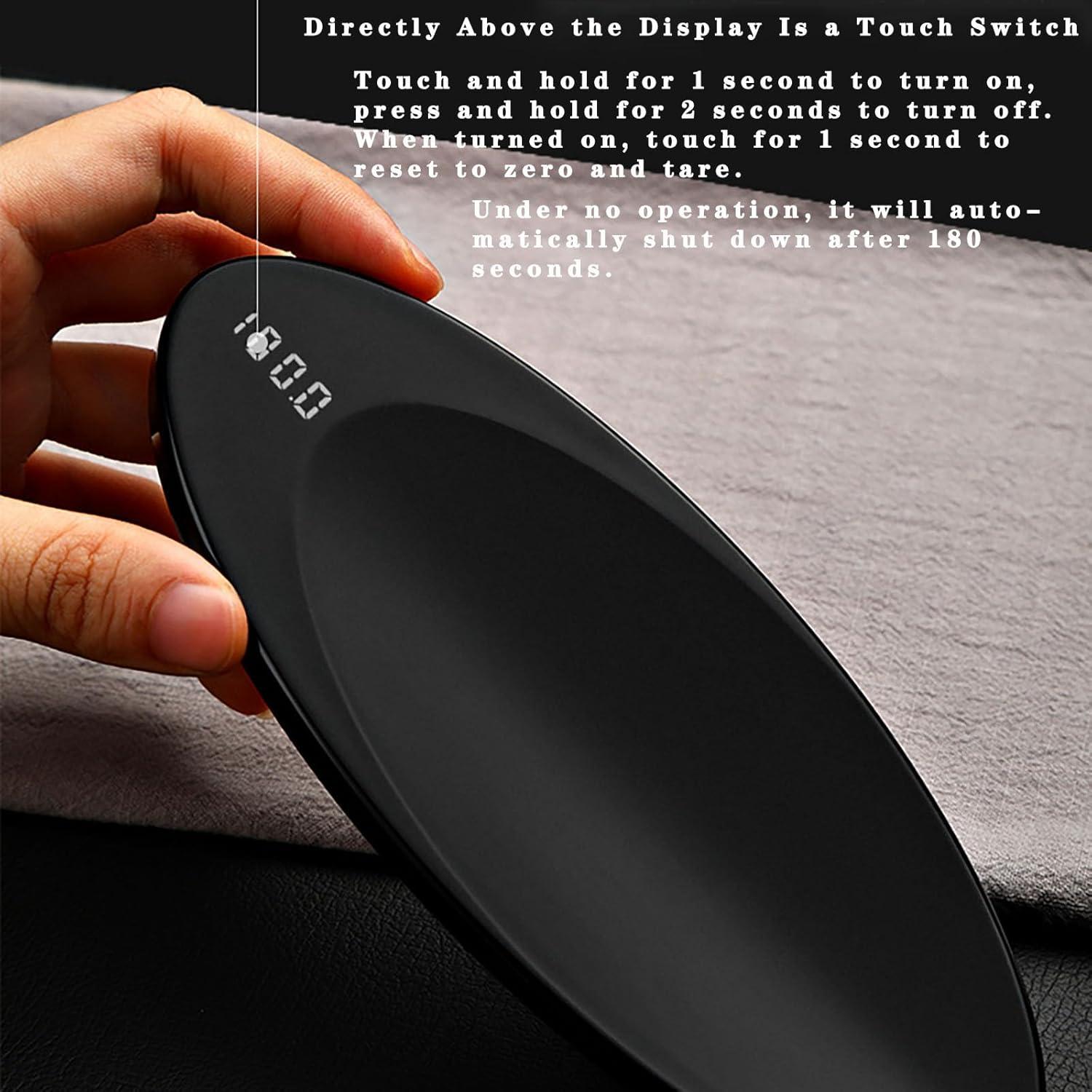 Báscula Digital de Precisión 500g Eysbiy Mini Recargable