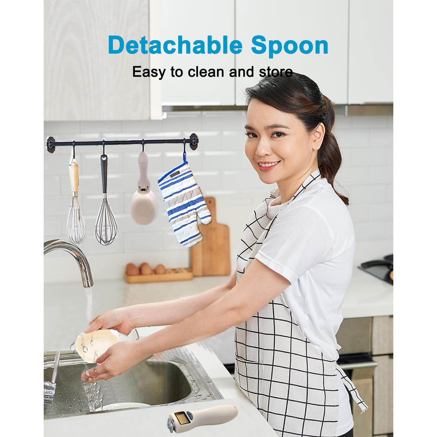 Cuchara de Medición Digital de Alimentos PBJ027 - Báscula Electrónica de Cocina