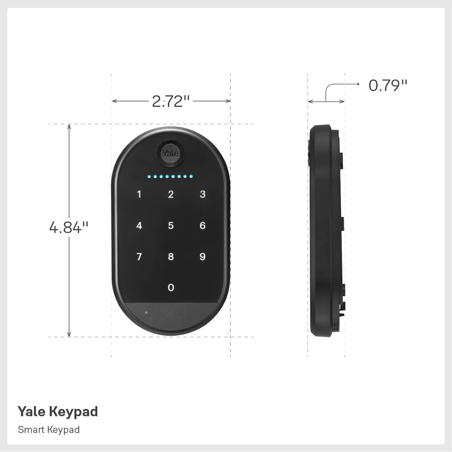 Teclado Yale Approach Bluetooth - Acceso sin llave y seguro