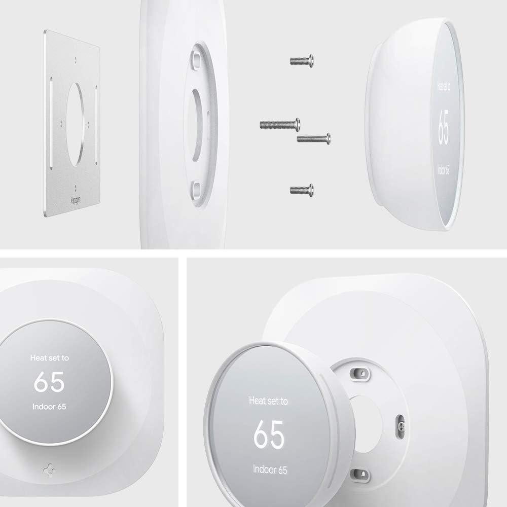 Placa de Pared Spigen para Termostato Google Nest - Blanca