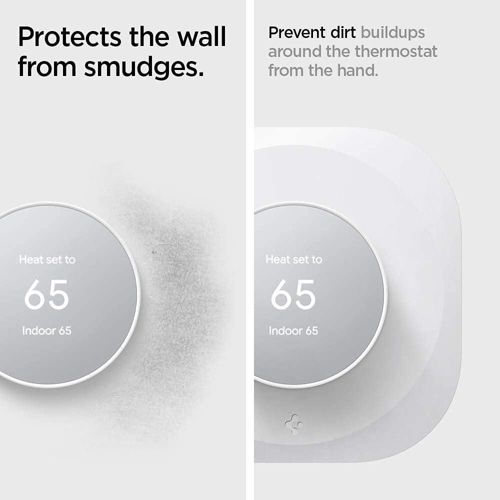Placa de Pared Spigen para Termostato Google Nest - Blanca