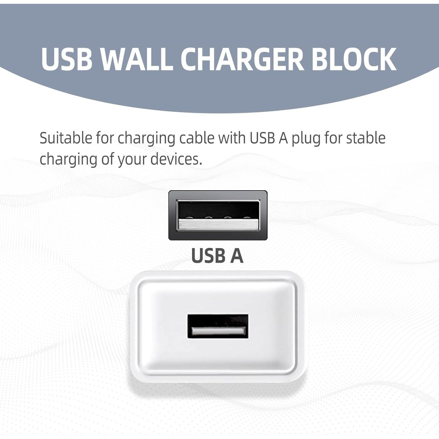Paquete de 3 adaptadores de corriente USB 5V 2A QCCQY