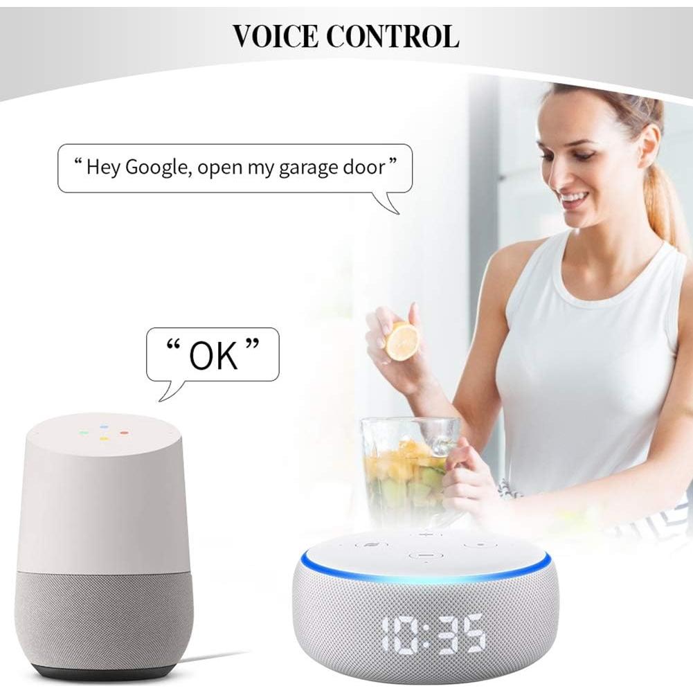 Control Remoto Inteligente RAQUEL RQ-DFT03 Wi-Fi para Garaje