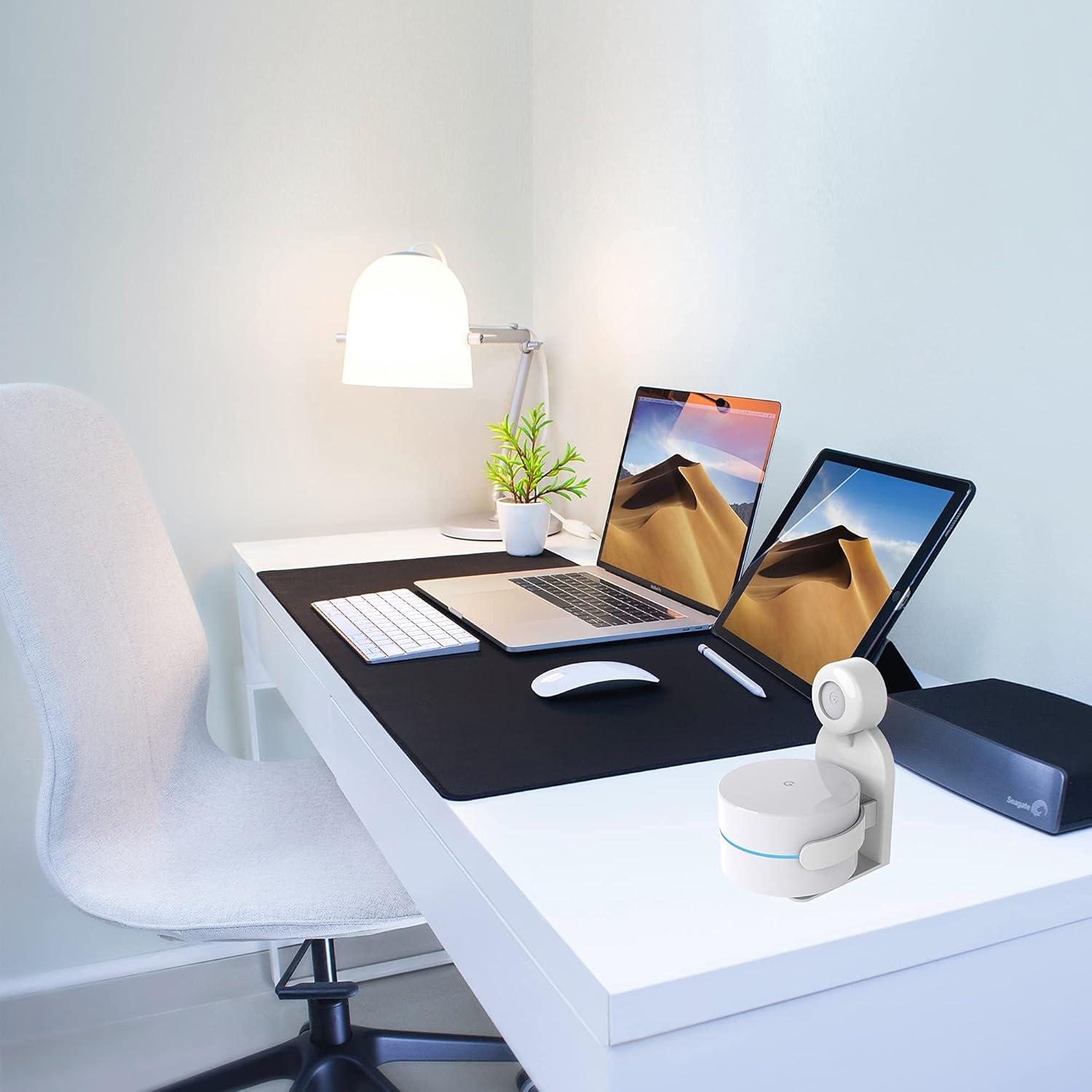 Soporte Premium Sin Tornillos Ouligei para Google Nest WiFi AC2200