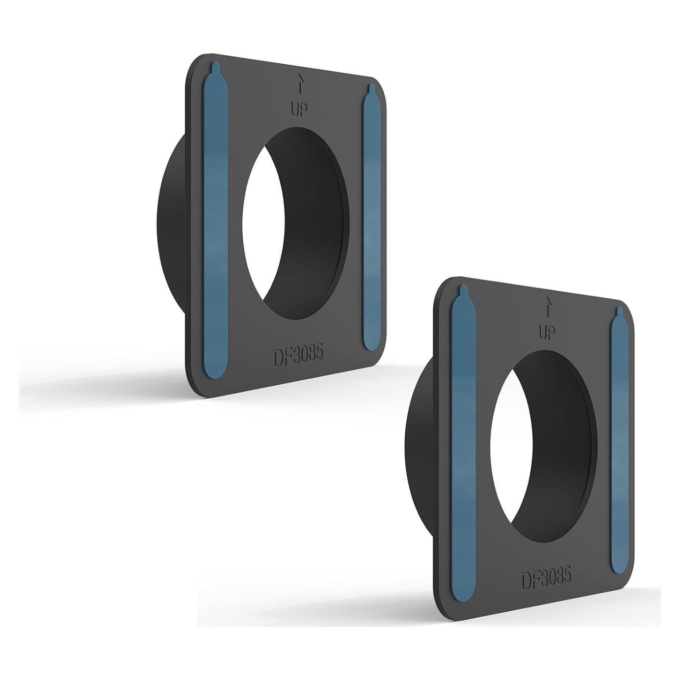 Funda de silicona HOOLIAN para Google Nest Cam Indoor 2ª gen - Negro 2 Paquete