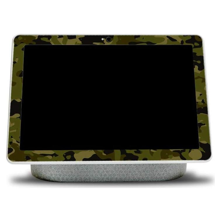 Cubierta de Vinilo Protectora MightySkins para Google Nest Hub Max - Camuflaje Verde