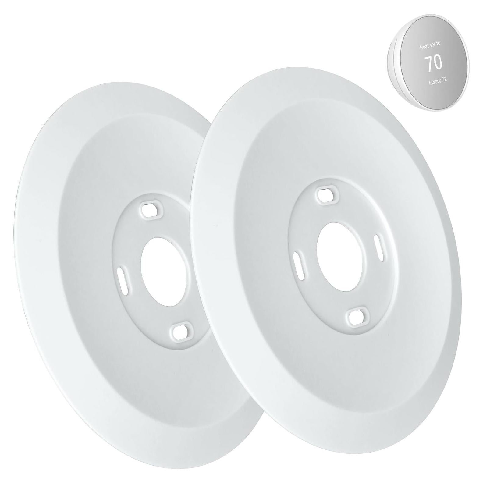 Cubierta de Placa de Pared ChangTa para Termostato Nest 2020 - 2 Piezas