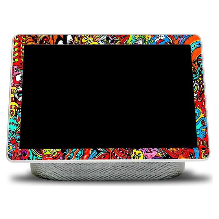 Cubierta de Vinilo Protectora MightySkins para Google Nest Hub Max - Ácido Psicodélico