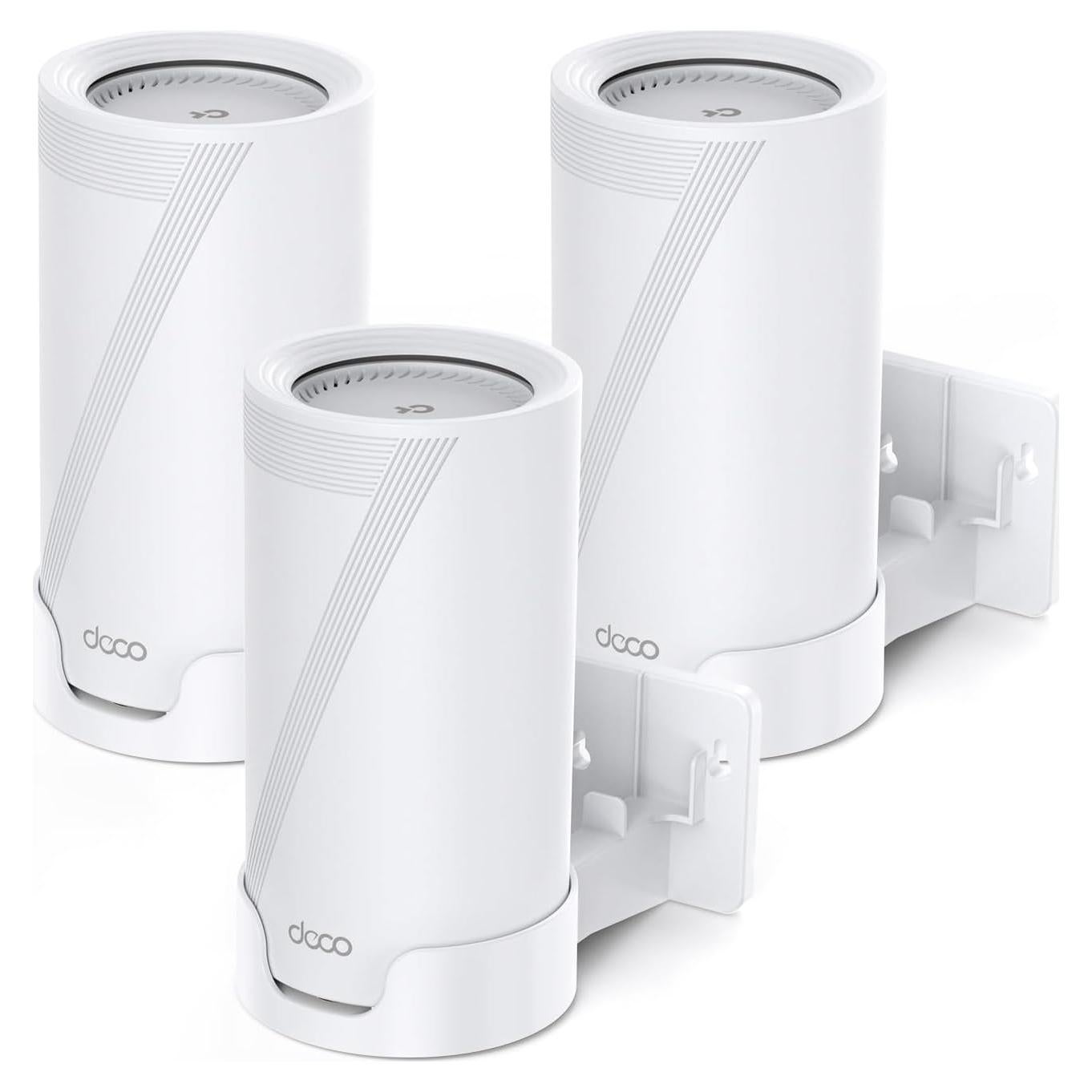 Soporte de Pared WiFi 7 XLTTYWL Deco para Router BE65-5G/BE67/BE75/BE85/BE95 - Paquete de 3