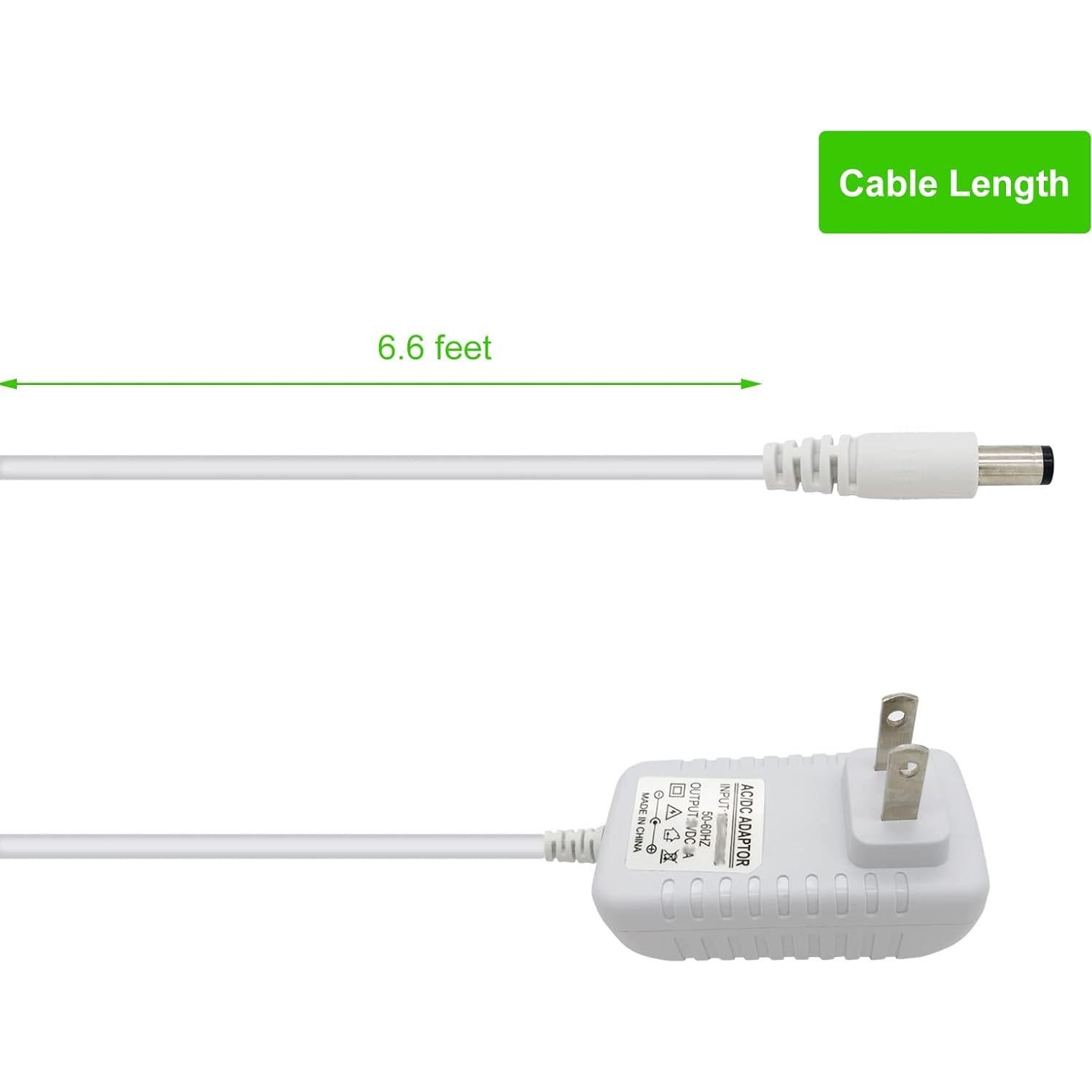 Cable de Alimentación 12V PDEEY para Enrutador TP-Link Deco M5 M4 X20