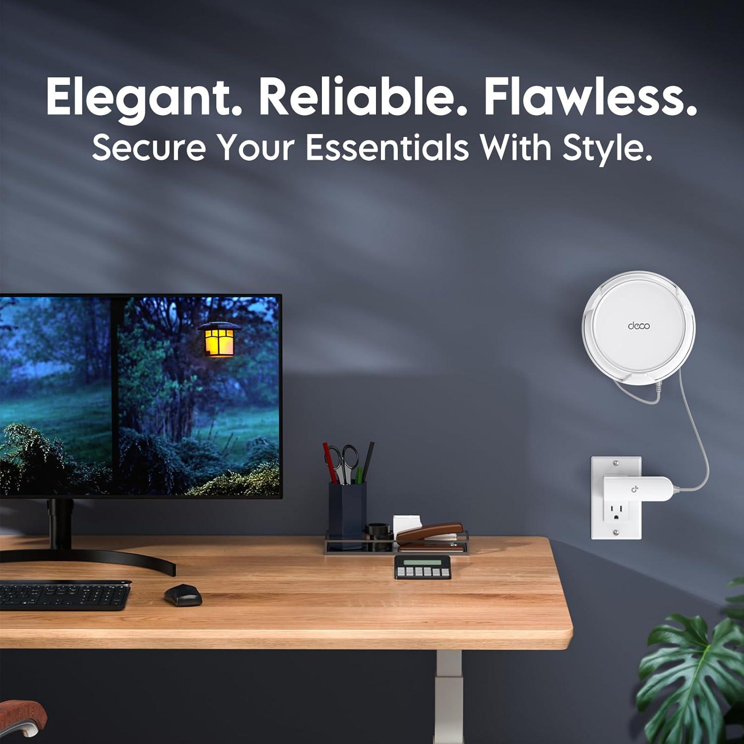 Soporte de Pared para TP-Link Deco WiFi 7 - Blanco 3-Pack