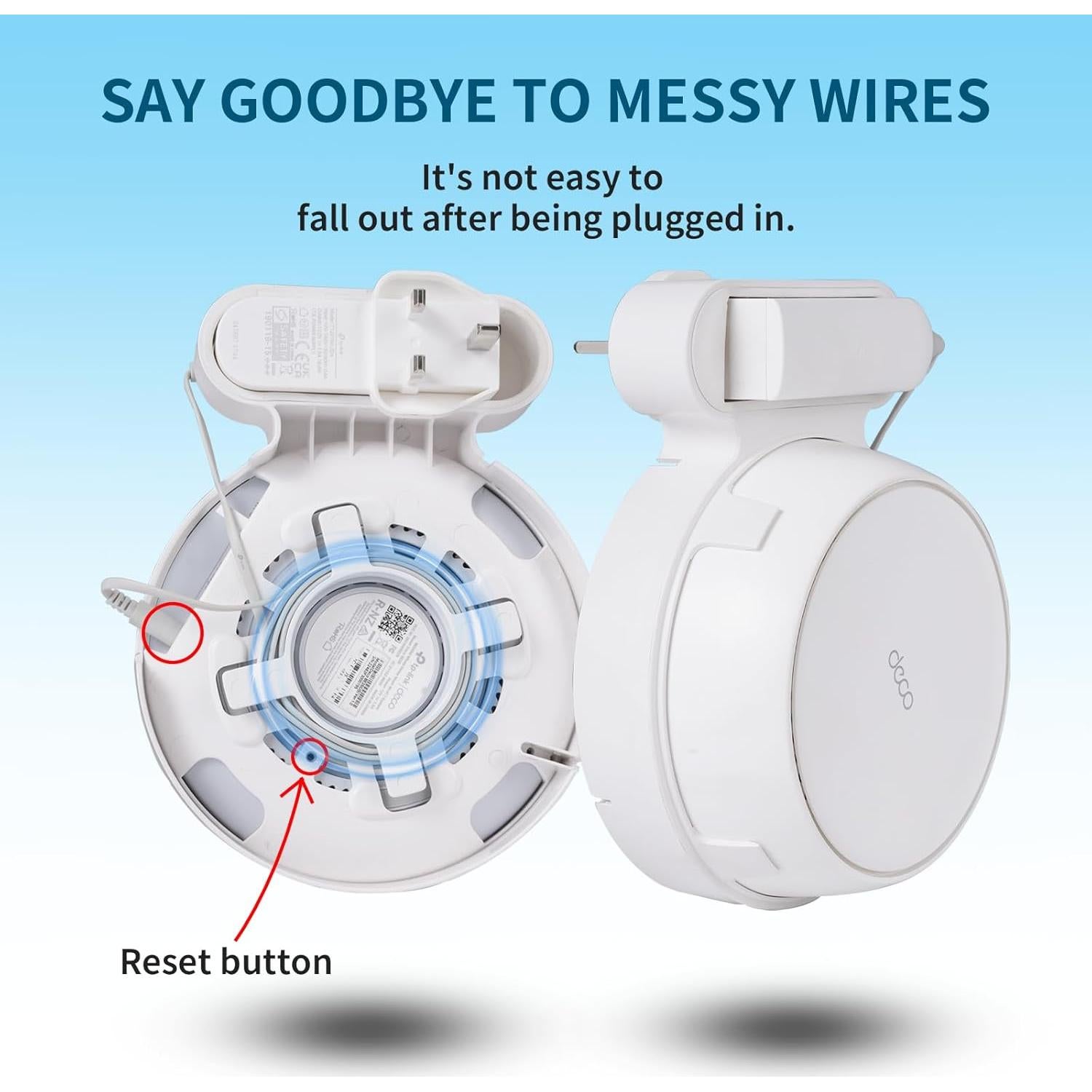 Soporte de Pared para Router TP-Link Deco WiFi 7 - 3Pack