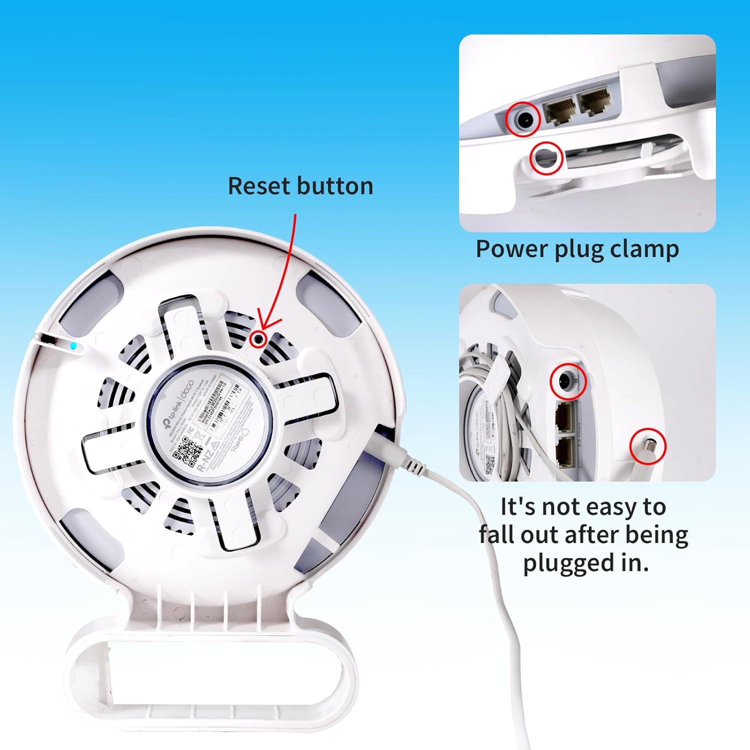 Soporte de Pared para Router TP-Link Deco WiFi 7 - 3Pack