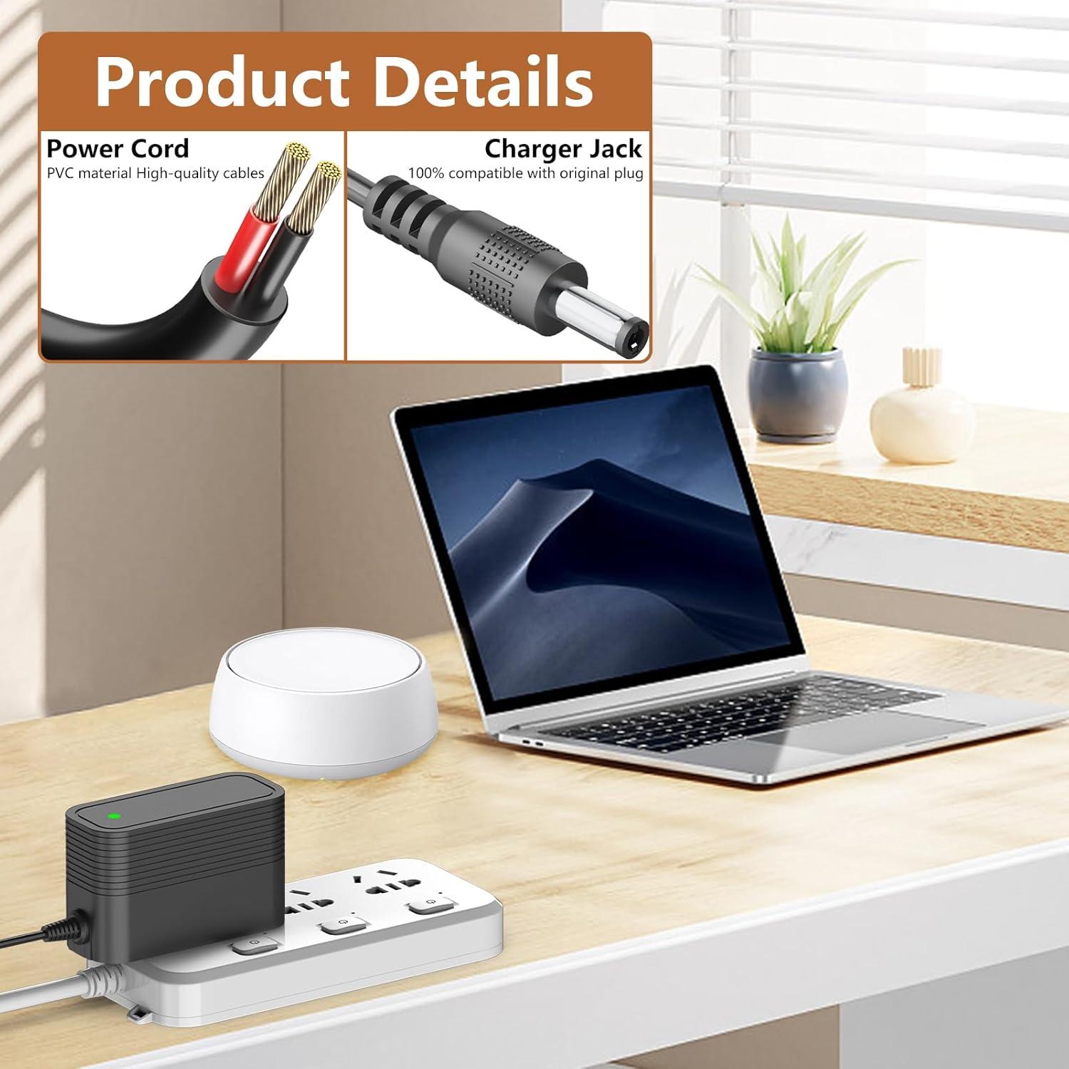 Adaptador de corriente TP-Link Deco Mesh 12V 1.5A 180cm