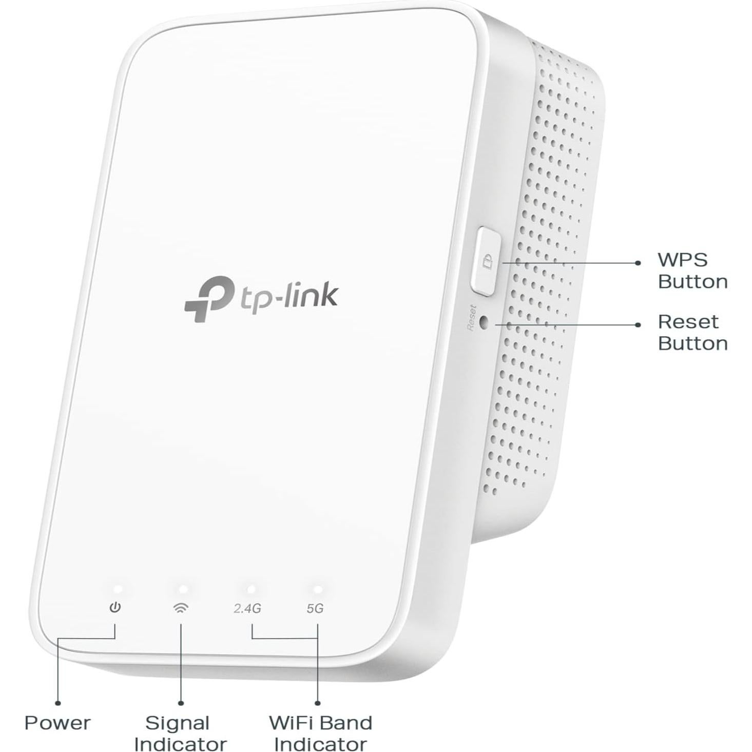 Extensor WiFi TP-Link RE300 Doble Banda 1200Mbps 139m²