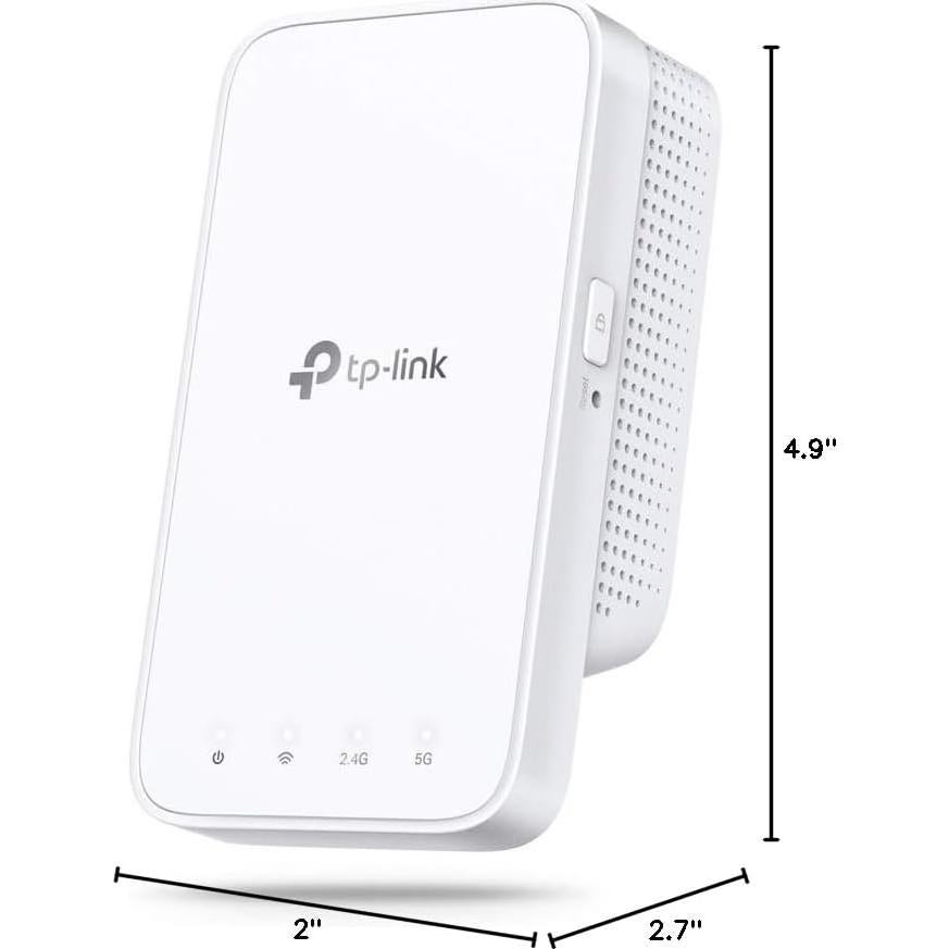 Extensor WiFi TP-Link RE300 Doble Banda 1200Mbps 139m²