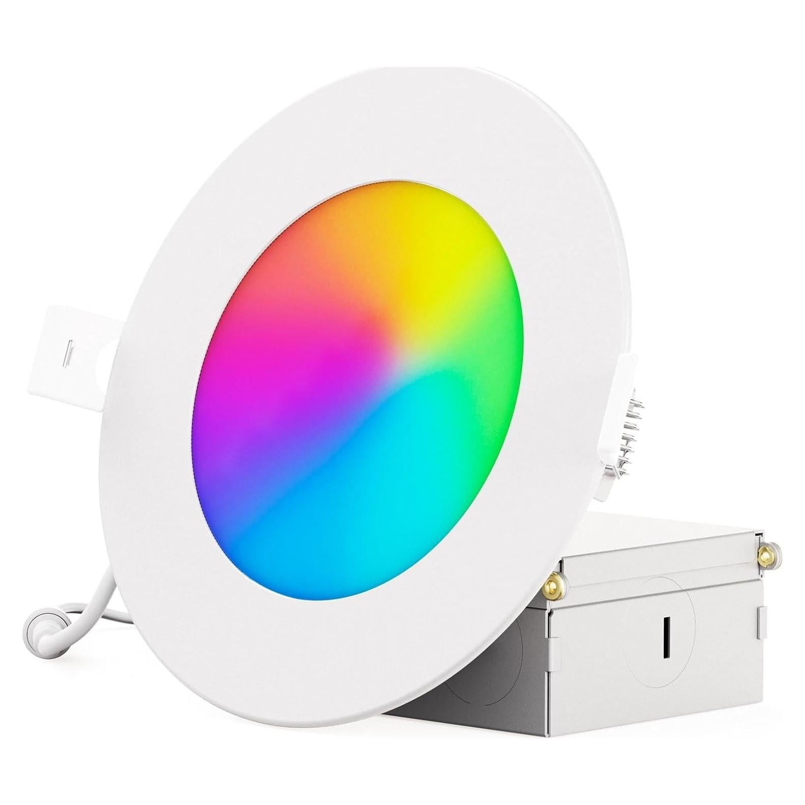 Luz de Techo LED Empotrada Infibrite 9W 810LM WiFi Multicolor