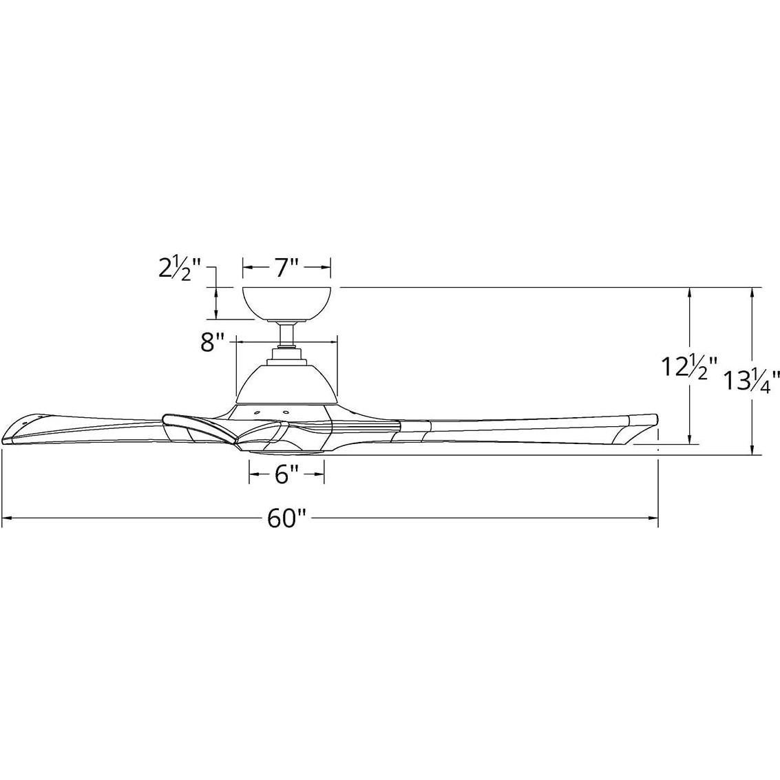Ventilador de Techo Inteligente Modern Forms Woody 60" Bronce