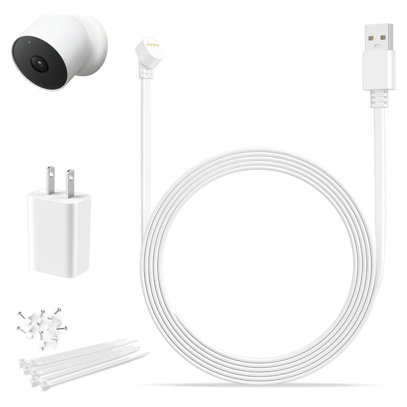 Cable de Alimentación Itramax 6M para Google Nest Cam Batería