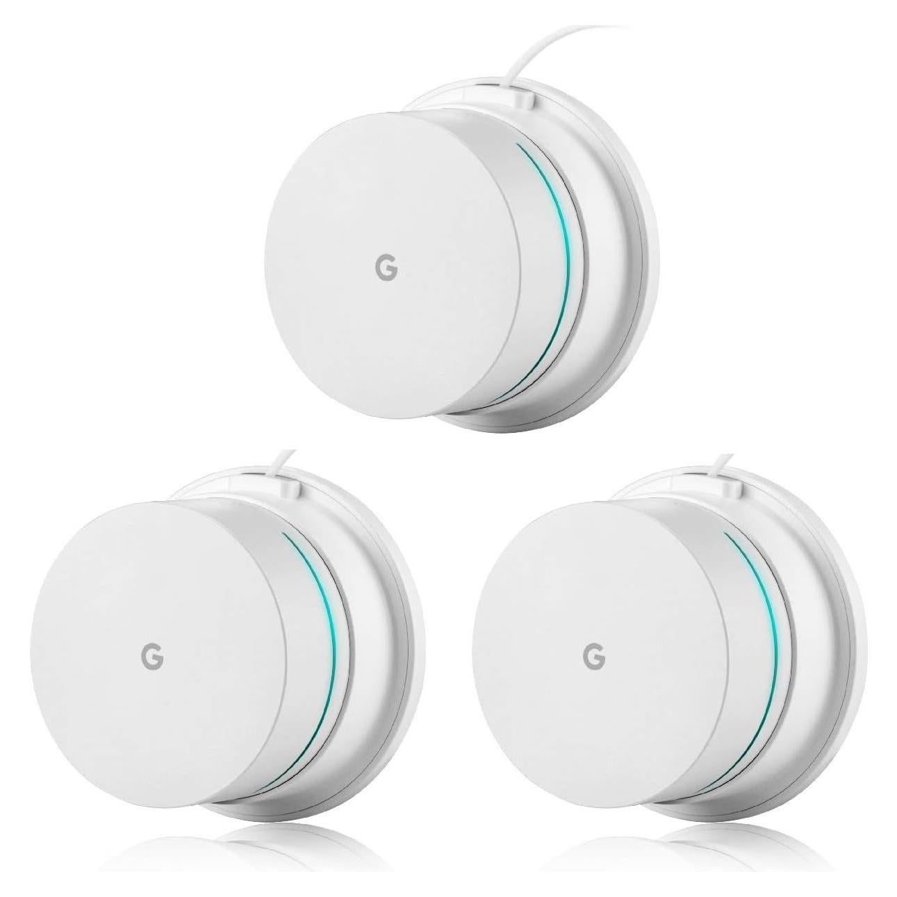 Soporte de Pared para Google WiFi AC1200 OkeMeeo - Paquete de 3