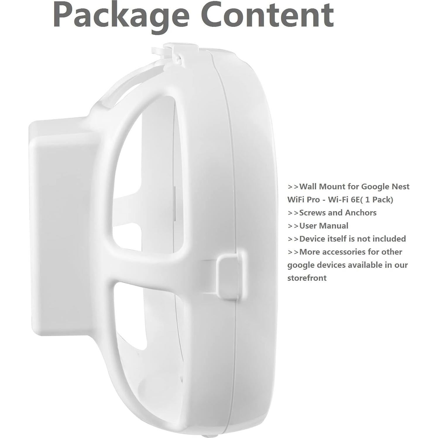 Soporte de Pared OkeMeeo para Google Nest WiFi Pro 6E