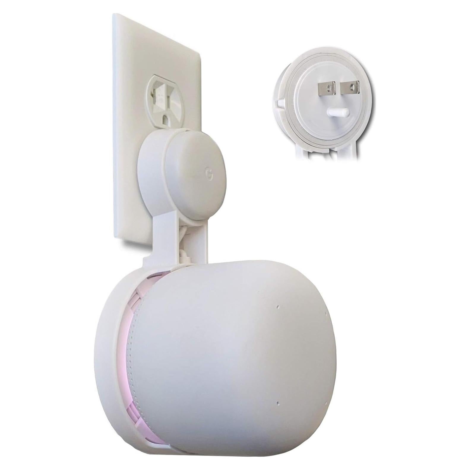 Soporte de Enchufe Mount Genie para Google Nest WiFi Point - Blanco