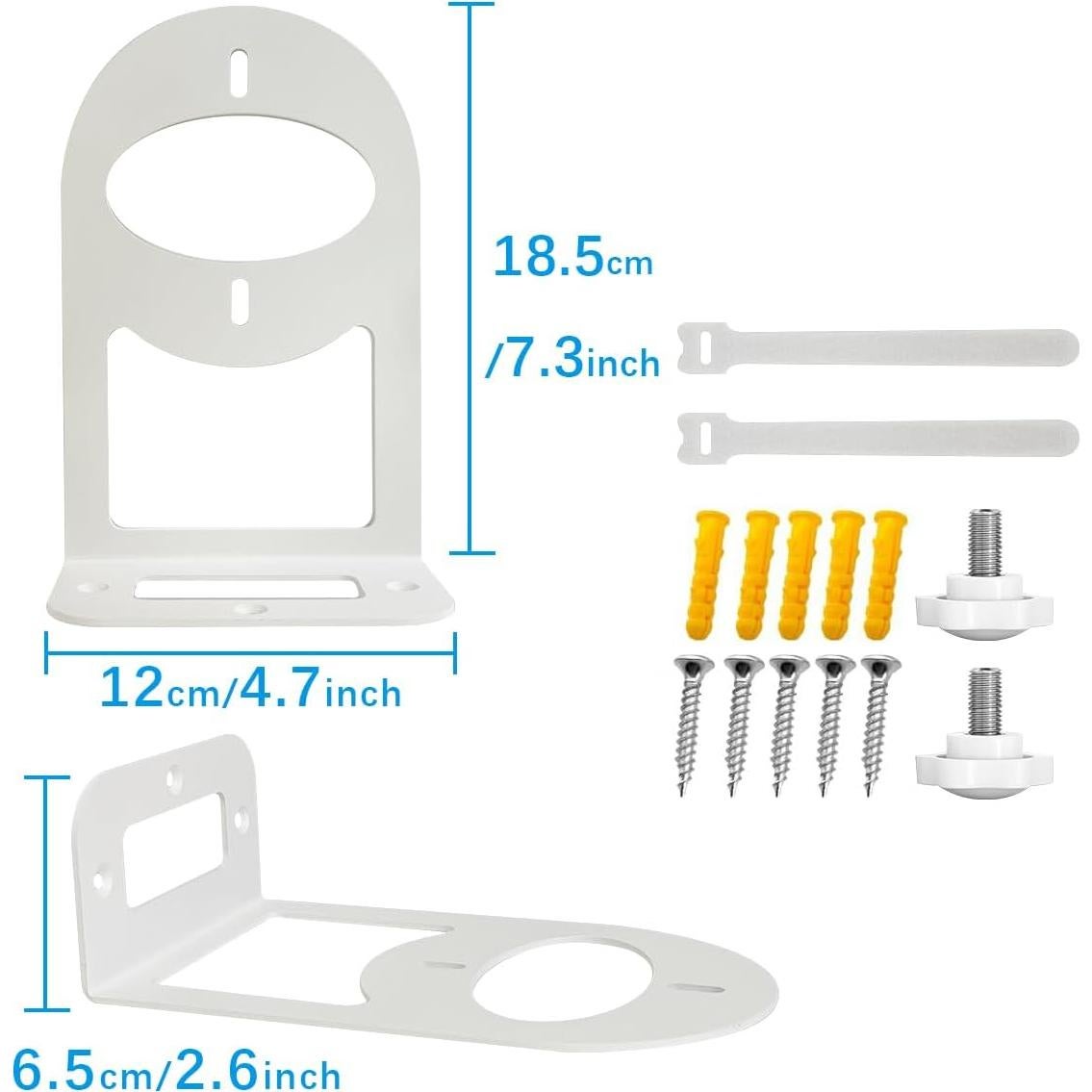 Soporte de Montaje en Pared Orbi WiFi 7 Lolitech con Organizador de Cables