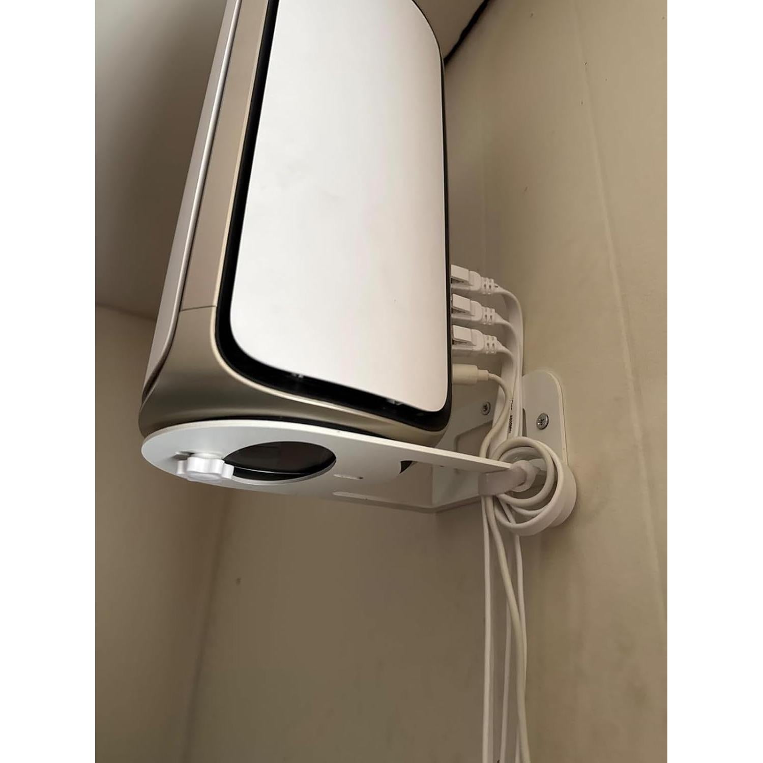 Soporte de Montaje en Pared Orbi WiFi 7 Lolitech con Organizador de Cables