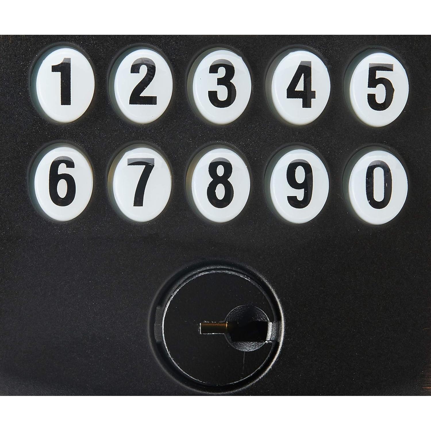 Cerradura Electrónica Schlage FE595 CAM Teclado Bronce