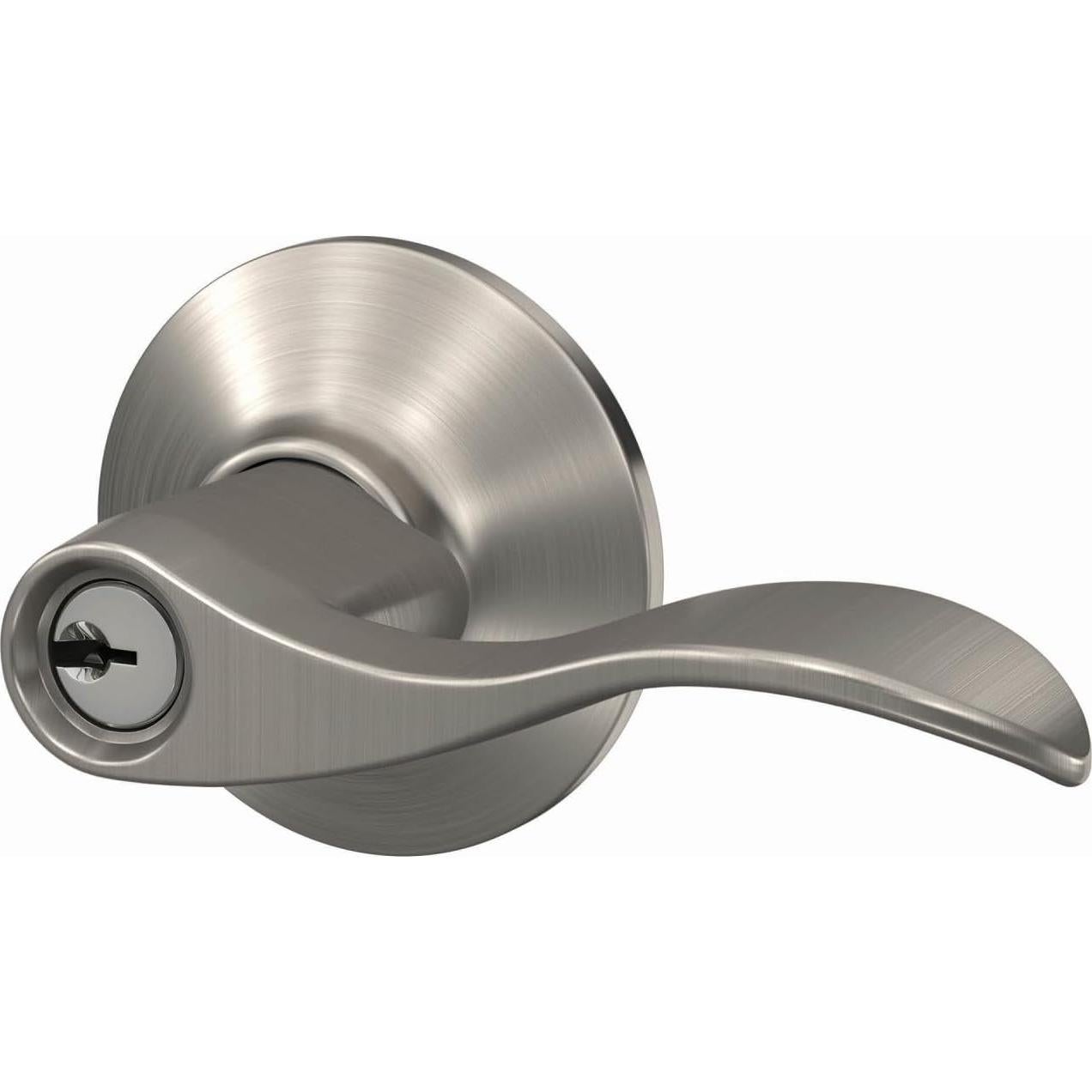 Cerradura de Entrada Schlage F51A Accent Niquel Satinado