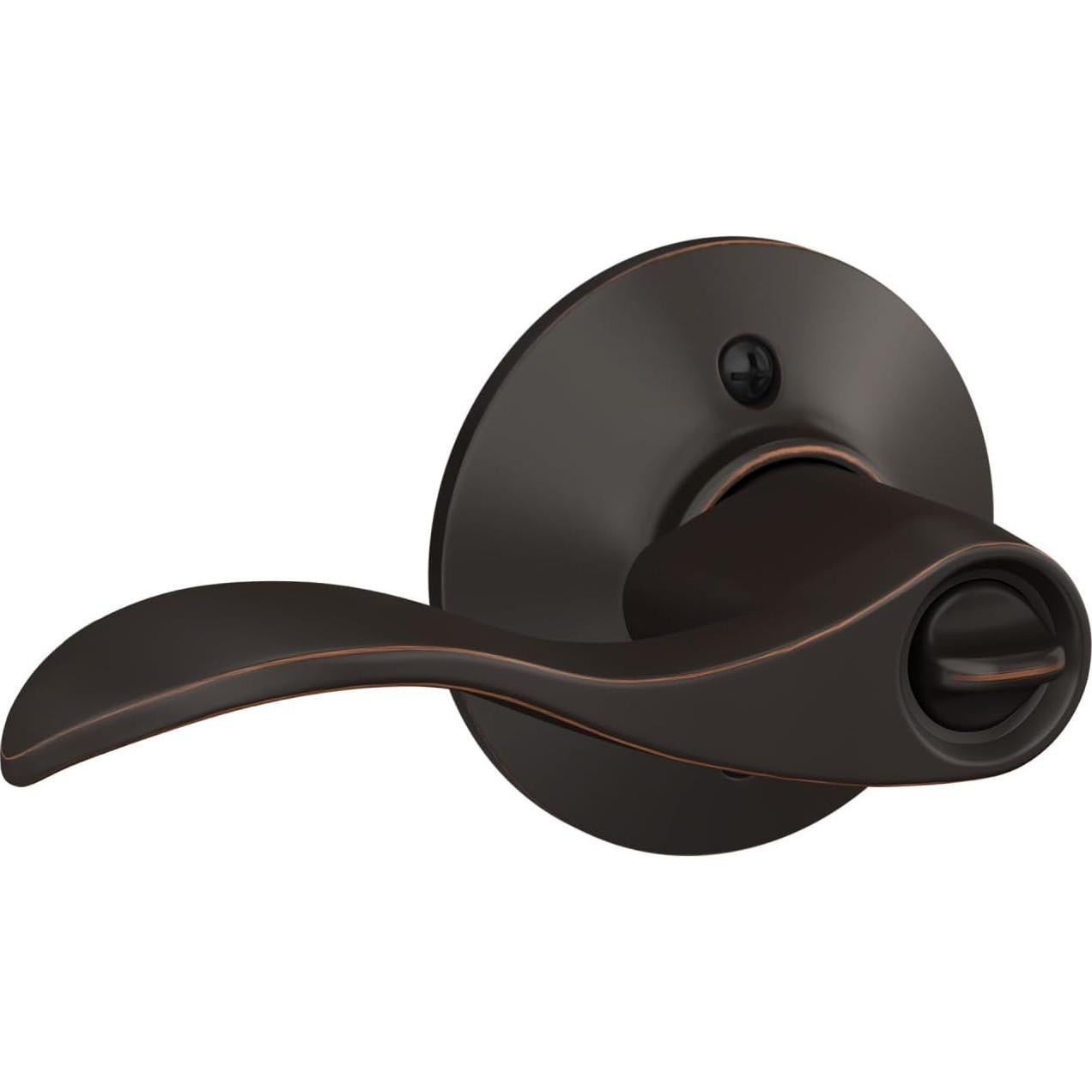 Cerradura de Entrada Schlage F51A Accent Bronce Envejecido