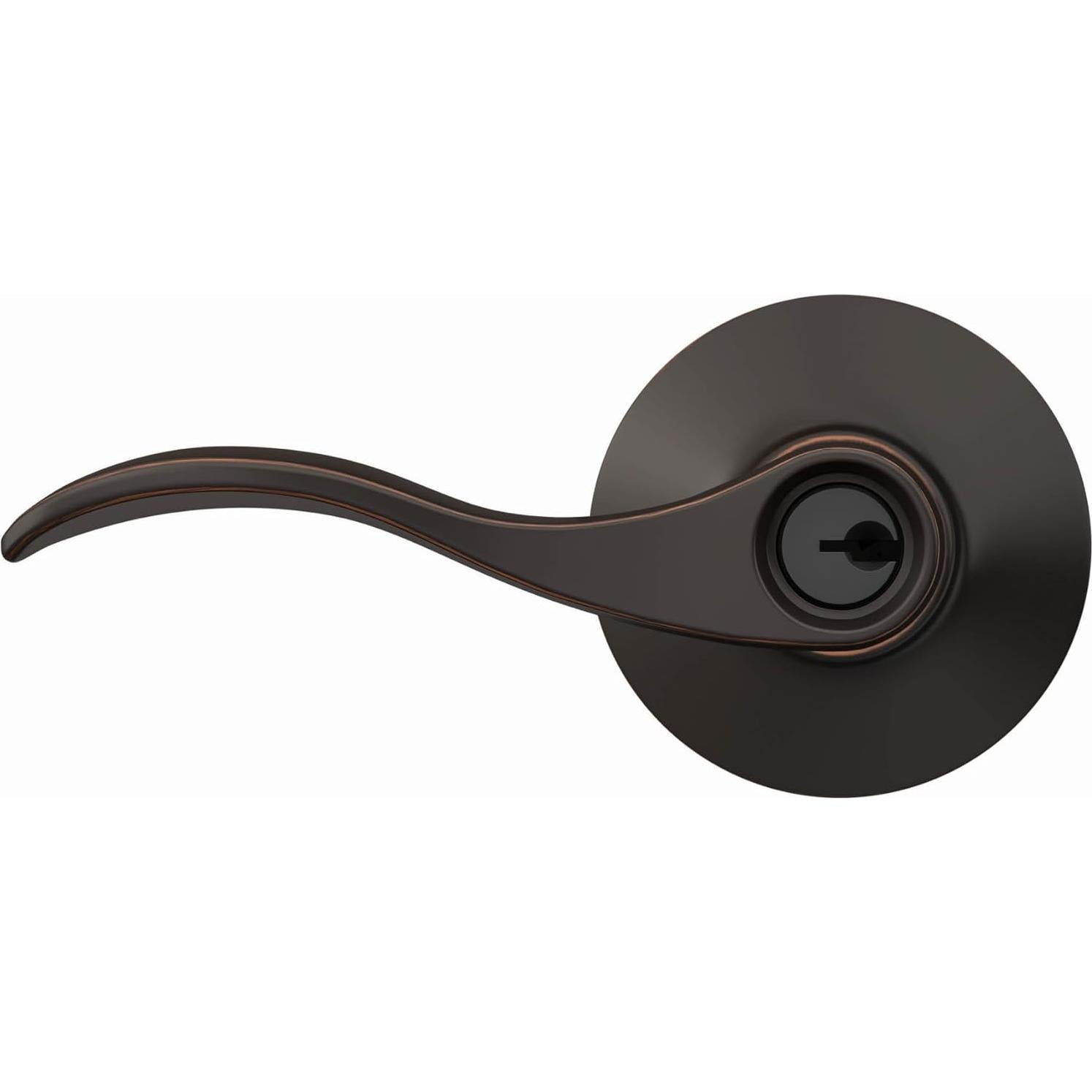 Cerradura de Entrada Schlage F51A Accent Bronce Envejecido