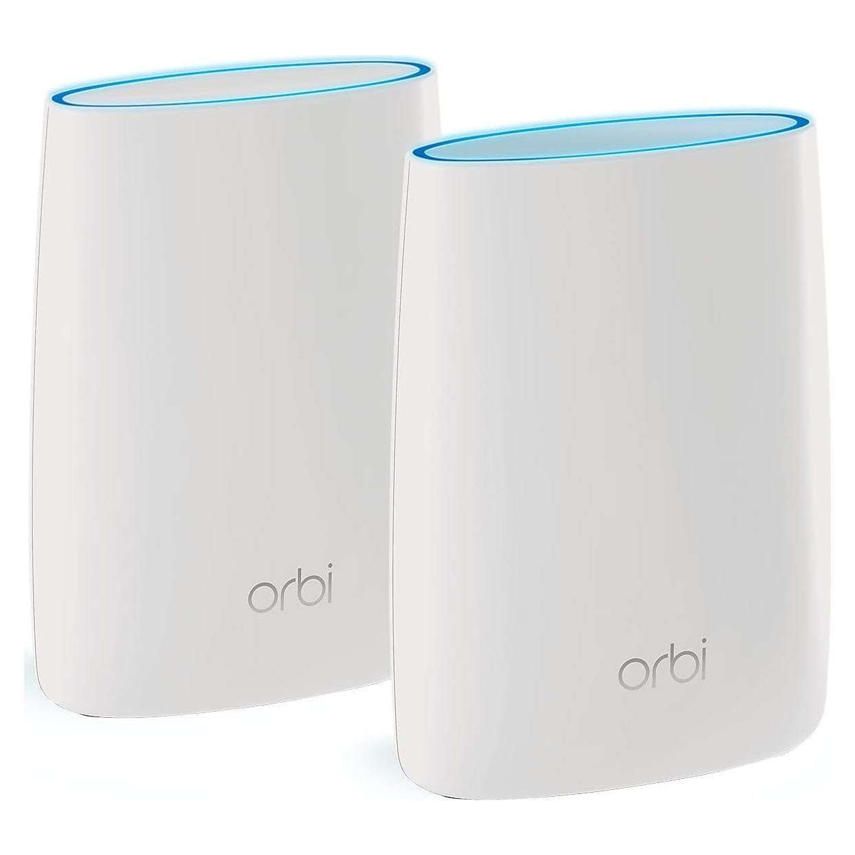 Sistema WiFi en Malla NETGEAR Orbi RBK50 - 2 Piezas, 465 m², 3Gbps