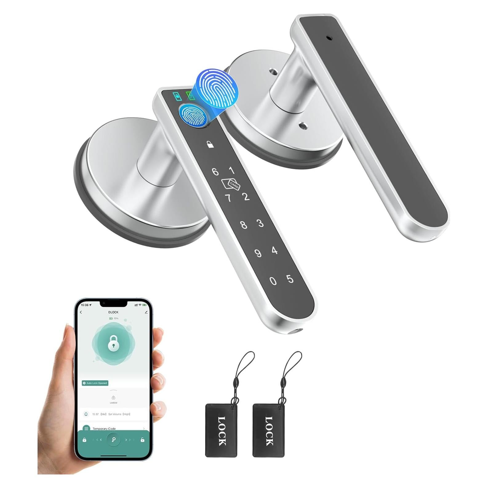 Cerradura Inteligente BAFUWEIY con Huella Dactilar y App