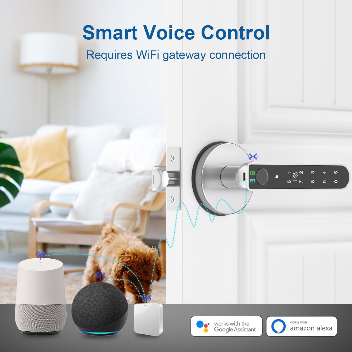 Cerradura Inteligente BAFUWEIY con Huella Dactilar y App