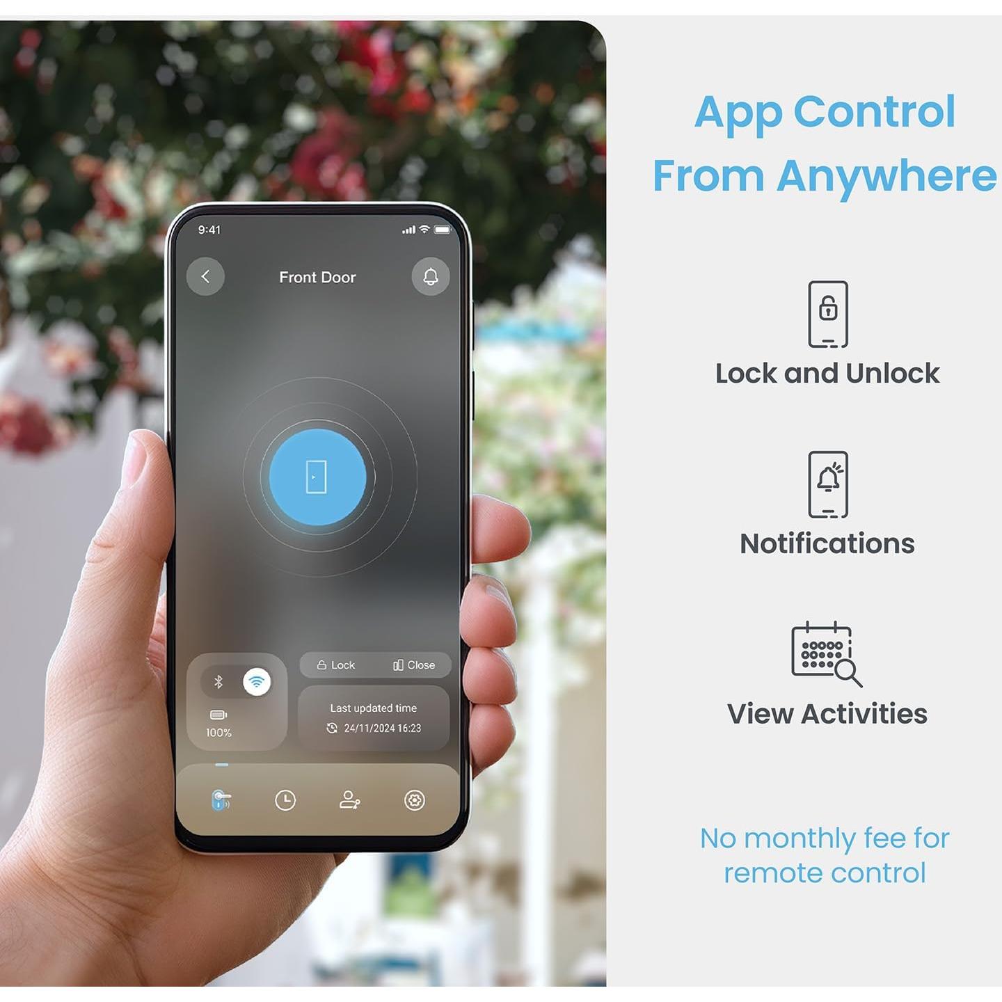Hub Wi-Fi Lockly PGH200 - Control Remoto Cerradura Inteligente