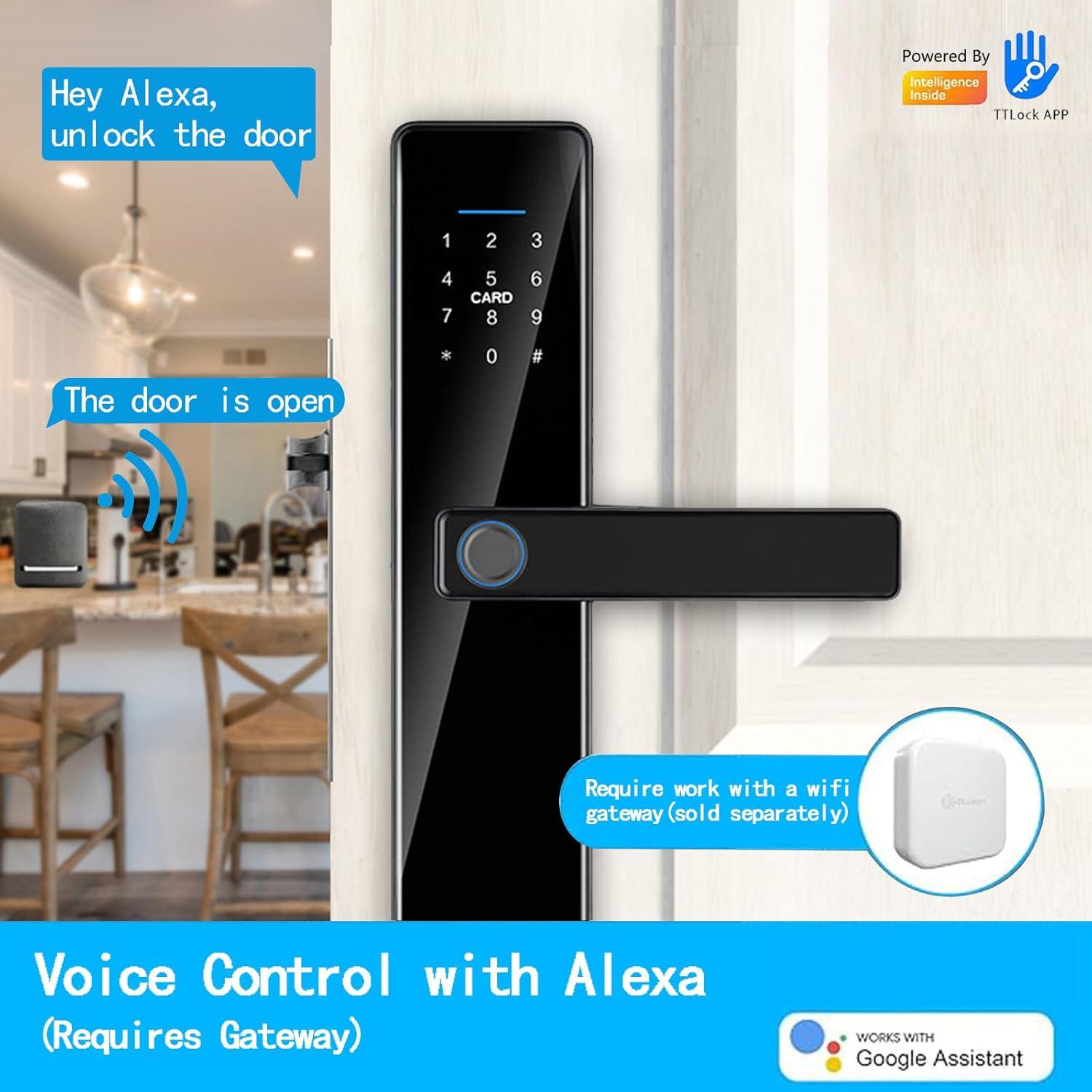 Cerradura Inteligente TITUOLOCCK P14 Biométrica con Teclado